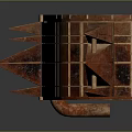 Crossbow Mechanical Crossbow Shift Bow and Arrow Shoot Far Equipment Weapons High-tech Crossbow 3d model