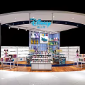 Disney Themed Shopping Mall Store with Toys Accessories and Display Shelves