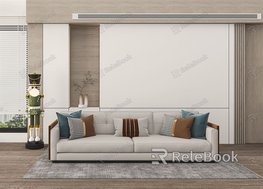 Modern Poliform double sofa model