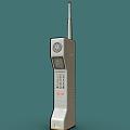 Phone Big Brother Mobile Phone Old Style Phone 3d model