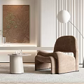Modern single sofa 3d model