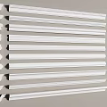 Gypsum line Gypsum line Yin corner line Yang corner line Skirting line ceiling corner line 3d model