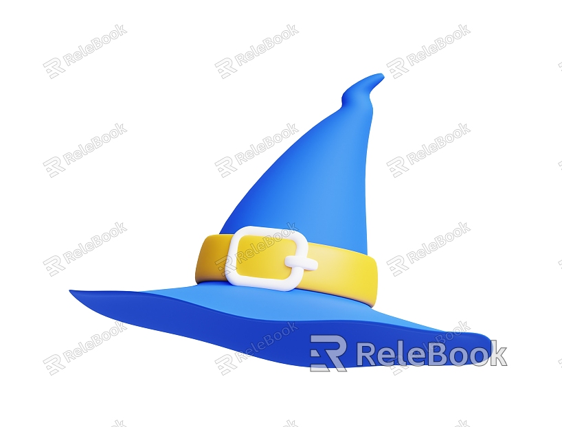 Hat Magic Hat Mage Hat Halloween Witch Hat Cartoon Hat model