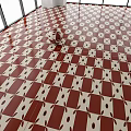 Retro Floor Tile 3d model