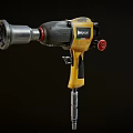 Rospen Tactical Weapon With Yellow Black Design Ergonomic Grip And Trigger Mechanism