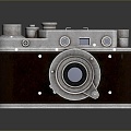 Antique Camera Antique Camera Retro Camera Retro Camera Mechanical Film Camera Film Camera 3d model