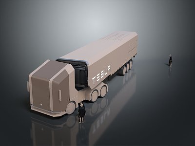 Truck Big Truck Big Transporter Big Transporter 3d model