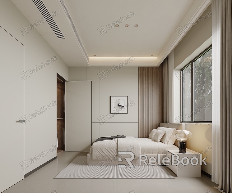 Modern Bedroom model