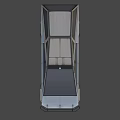 Off-road version of the car 3d model