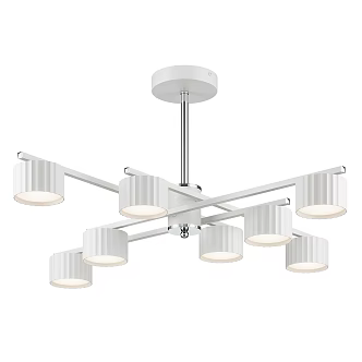 Modern Minimalist Chandelier Simple Chandelier 3d model