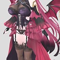 Manga Female Anime Female Cartoon Female Girl Female Character Game Female Witch Mage Cute Girl 3d model