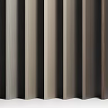 Modern Vertical Slatted Wall Panels With Wood Grain Texture And Neutral Tones