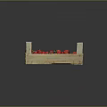 Fresh Ripe Red Strawberries in Wooden Crate for Healthy and Tasty Snacks