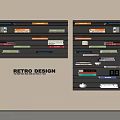 The Middle Ancient Minimalist Bookshelf Invisible Bookshelf Wall Hanging Bookshelf Books and Periodicals 3d model