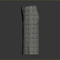 Stylish Plaid Pencil Skirt with Woven Texture for Women's Fashion Wardrobe
