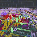 Birds Eye View Planning of Urban City Layout with High Rise Buildings and Roads