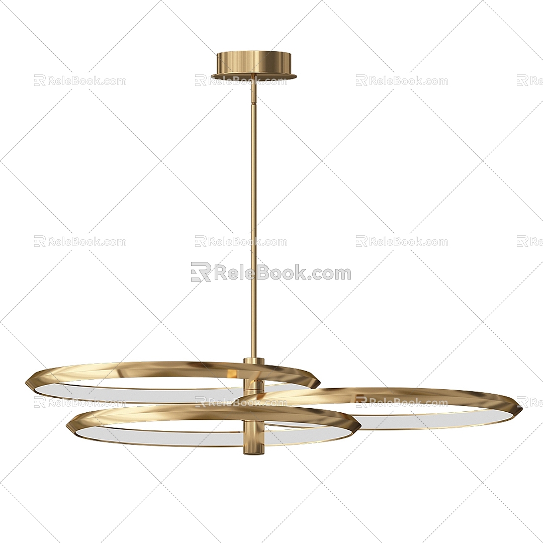 Modern Minimalist Chandelier Chandelier Simple Chandelier Decorative Chandelier Dining Room Chandelier Living Room Chandelier 3d model