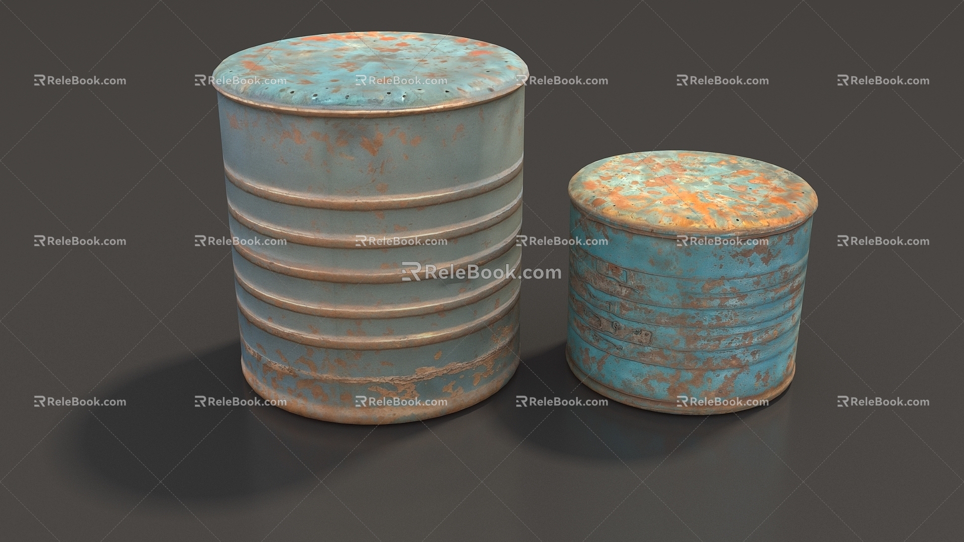 Can Small Can Can Bucket Rusty Bucket Rusty Tin Can Broken Bucket Broken Oil Bucket Iron Bucket Aluminum Can Low Mold Can Simple Mold Low Face Count Can Game Can model