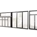 Modern Casement Windows With Aluminum Frame Clear Glass And Multiple Styles