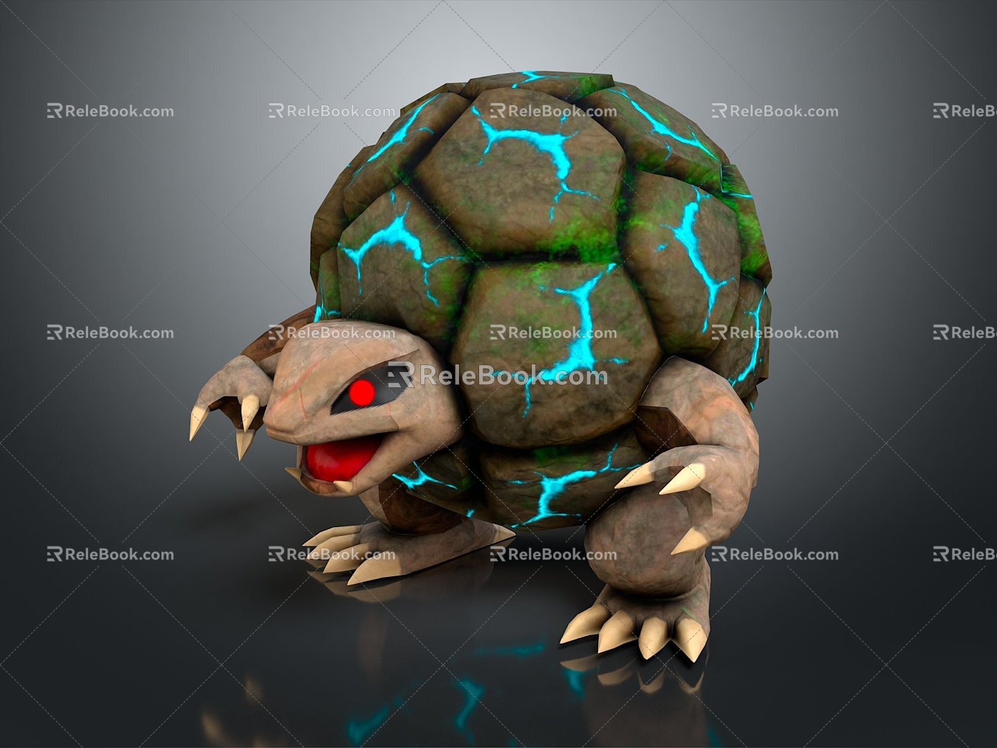 Turtle Turtle Cartoon Turtle Snapping Turtle Chickbill Turtle Reptile Cold Blooded Animal Reptile Reptile Class 3d model