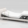 AI intelligent stop snoring bed 3d model