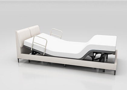 AI intelligent stop snoring bed 3d model