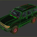 Black Off Road SUV With Roof Rack And Large Tires Exterior Design