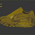 Nike Air Max Sneakers Black Gray White Synthetic Upper Air Cushion Sole Logo Detail Design