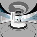 Science and Technology Exhibition Hall 3d model