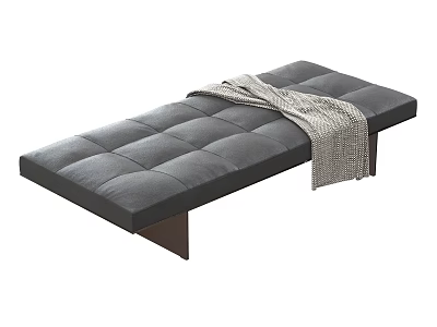 Modern Italian Sofa Stool Living Divani Track Sofa Leather 3d model