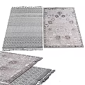 Stylish Square Rugs With Geometric Patterns Traditional Designs Neutral Colors And Decorative Borders For Home