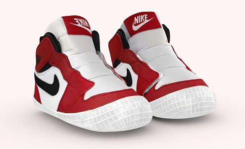 Modern sneaker Nike Baby sneaker 3d model