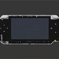 Modern game console Nintendo game console 3d model