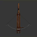 Crossbow Mechanical Crossbow Shift Bow and Arrow Shoot Far Equipment Weapons High-tech Crossbow 3d model