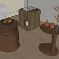 Quiet side a few 3d model