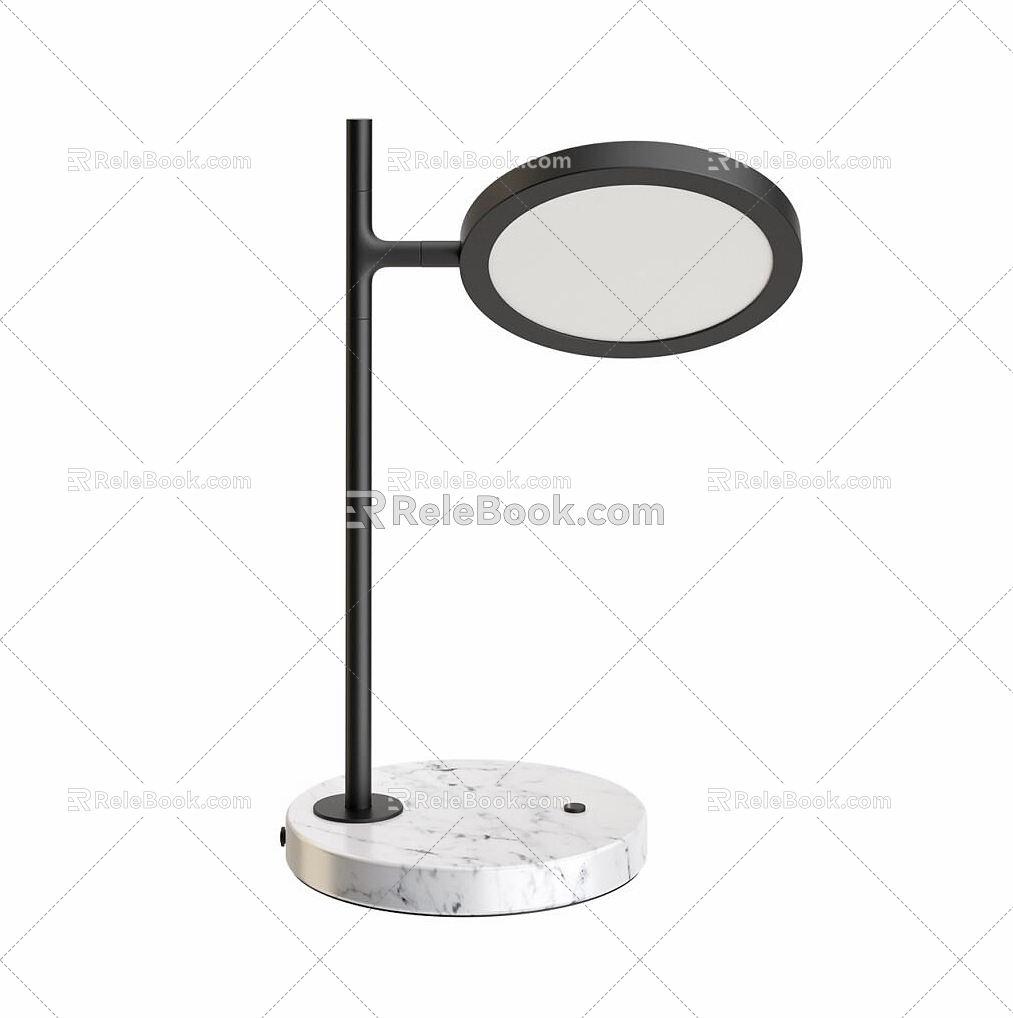 Modern table lamp 3d model