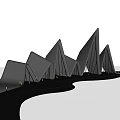 modern architecture 3d model