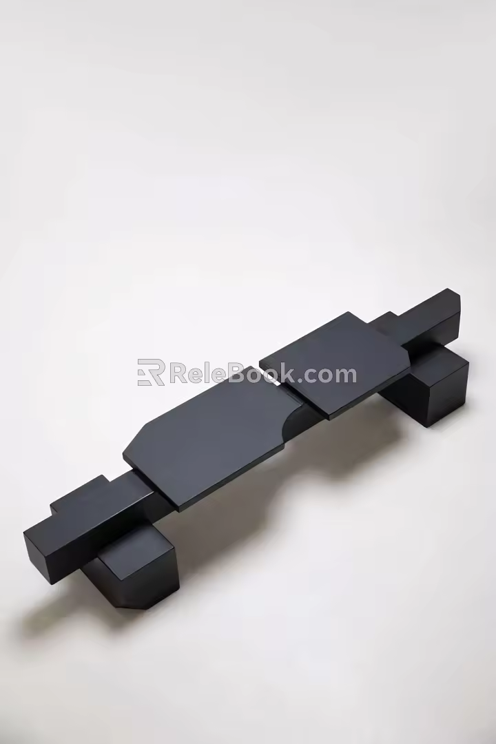 Modern table ta 3d model