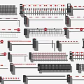 Modern Gate 3d model