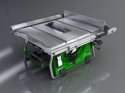 modern chainsaw table saw 3d model