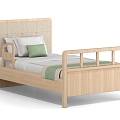 Pension bed 3d model