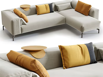 Leolux Sofa Modern Corner Sofa 3d model