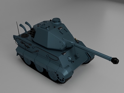 King Tiger Porsche 3d model