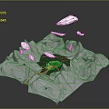 Game Environment Game Scene Fairy Tale Scene Fairy Tale Magic Scene Magic Item Fantasy Scene 3d model