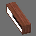 Modern Wooden TV Stand With White Doors And Open Storage Compartment