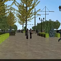 Efficient Road Infrastructure With Traffic Lights Street Lights And Lane Markings