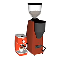 Coffee machine Grinder 3d model