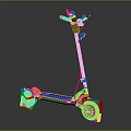 Modern Electric Scooter With Aluminum Frame And Two Wheels For Urban Commuting