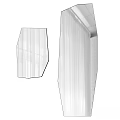 Sleek Modern Mirror With Minimalist Design For Living Room Wall Decoration