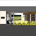 Modern Bar Appearance 3d model